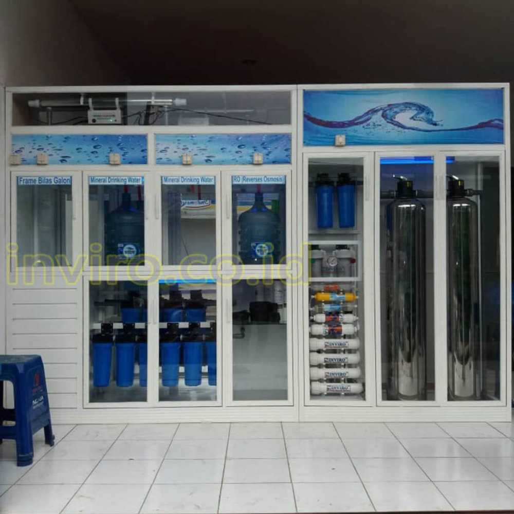 Agen Distributor Pengiriman Pemasangan Mesin Depot Air Minum Isi Ulang di Jayapura Papua