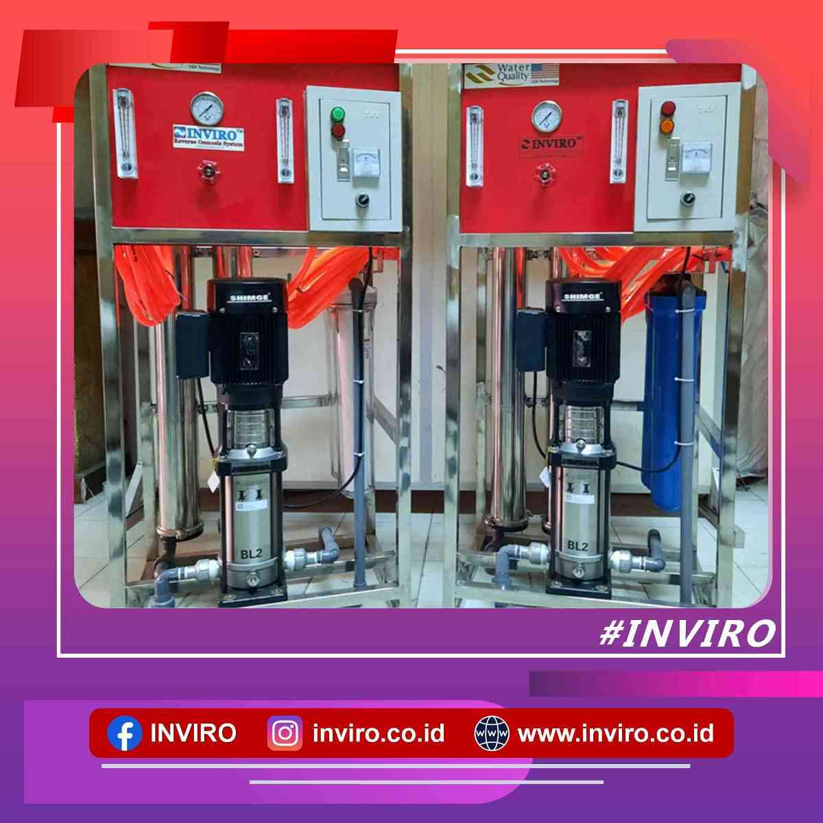 Sistem Mesin Reverse Osmosis (RO) Untuk Permasalahan Air